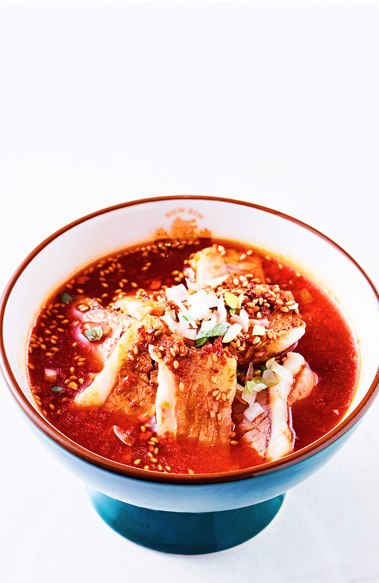 料理俯瞰